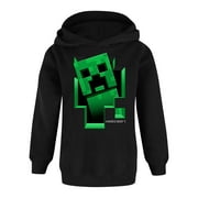 Minecraft Boys Black Hoodie